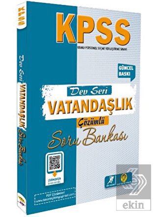 2024 KPSS Dev Seri- Vatandaşlık Soru Bankası