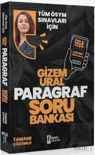 2024 KPSS DGS ALES YKS TYT AYT Paragraf Soru Banka