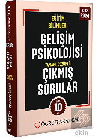 2024 KPSS Eğitim Bilimleri Gelişim Psikolojisi Tam
