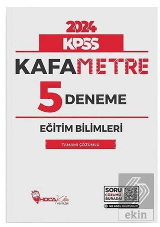 2024 KPSS Eğitim Bilimleri Kafametre 5 Deneme Çözü