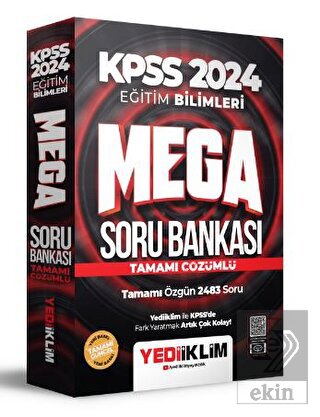 2024 KPSS Eğitim Bilimleri Mega Tamamı Çözümlü Sor