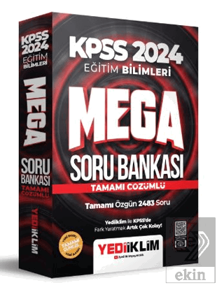 2024 KPSS Eğitim Bilimleri Mega Tamamı Çözümlü Sor