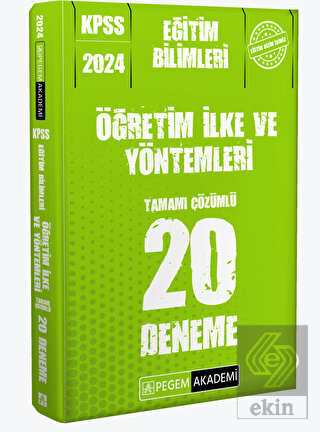 2024 KPSS Eğitim Bilimleri Öğretim İlke ve Yönteml