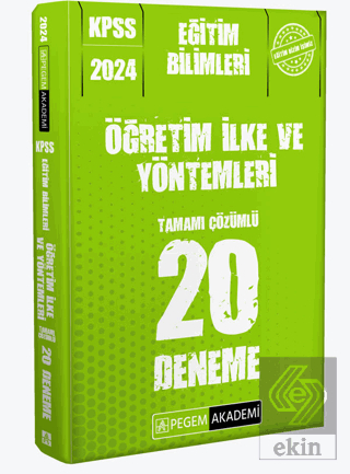 2024 KPSS Eğitim Bilimleri Öğretim İlke ve Yönteml