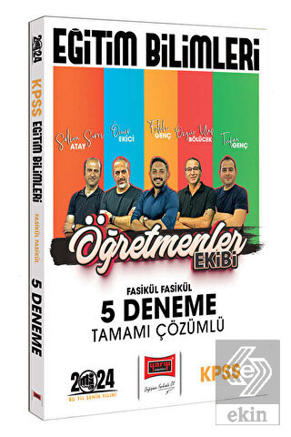 2024 KPSS Eğitim Bilimleri Öğretmenler Ekibi Fasik