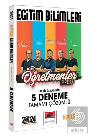 2024 KPSS Eğitim Bilimleri Öğretmenler Ekibi Fasik