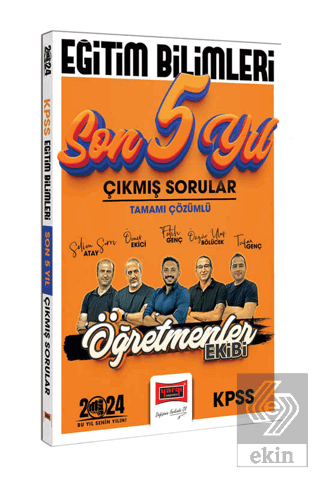 2024 KPSS Eğitim Bilimleri Öğretmenler Ekibi Tamam