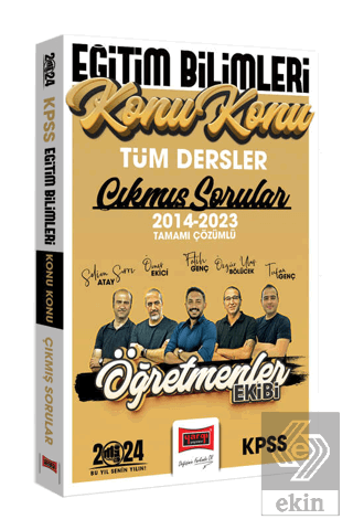 2024 KPSS Eğitim Bilimleri Öğretmenler Ekibi Tüm D