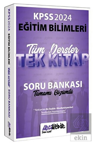 2024 KPSS Eğitim Bilimleri Tüm Dersler Tamamı Çözü
