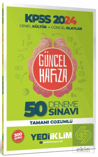2024 KPSS Genel Kültür Güncel Olaylar Tamamı Çözümlü 50 Deneme