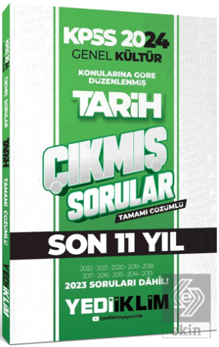 2024 KPSS Genel Kültür Lisans Tarih Konularına Gör