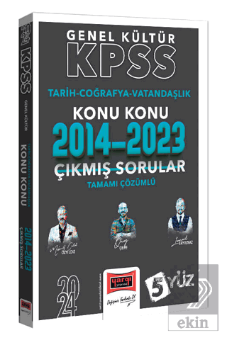 2024 KPSS Genel Kültür (Tarih-Coğrafya-Vatandaşlık