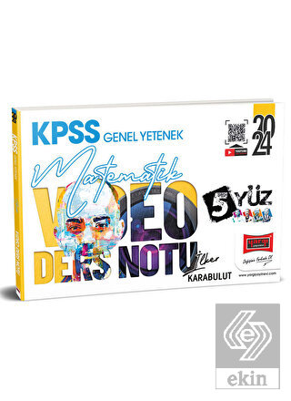 2024 KPSS Genel Yetenek 5Yüz Matematik Video Ders