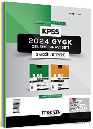 2024 KPSS Genel Yetenek Genel Kültür Deneme Sınavı