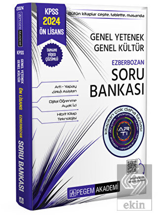 2024 KPSS Genel Yetenek Genel Kültür Ön Lisans Ezb