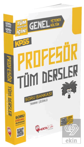 2024 KPSS Genel Yetenek Genel Kültür Profesör Soru