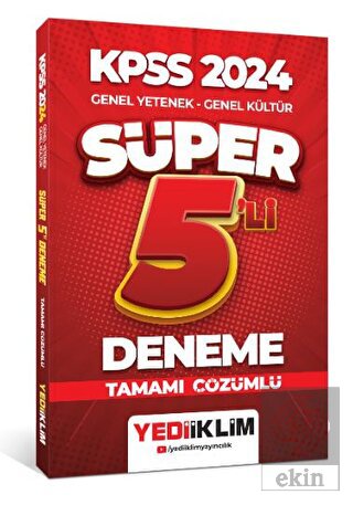 2024 KPSS Genel Yetenek - Genel Kültür Tamamı Çözü