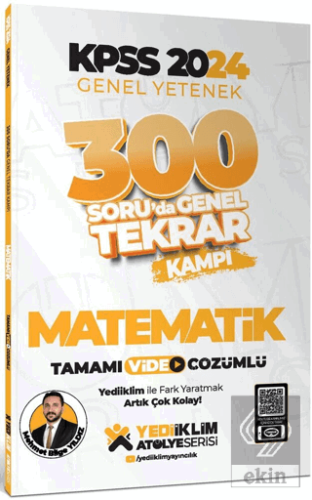2024 KPSS Genel Yetenek Matematik 300 Soruda Tamamı Video Çözümlü Genel Tekrar Kampı