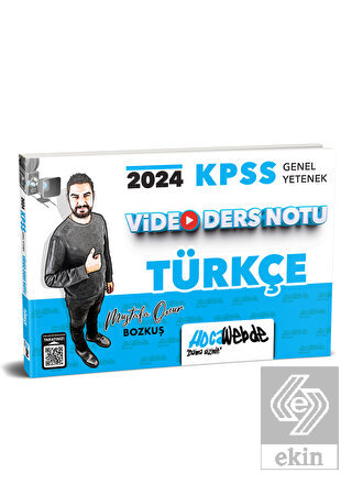 2024 KPSS Genel Yetenek Türkçe Video Ders Notu