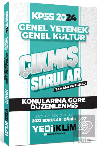 2024 KPSS Lisans Genel Yetenek Genel Kültür Konula