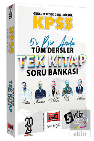 2024 KPSS Lisans GK-GY 5Yüz Ekibi Tüm Dersler Tek
