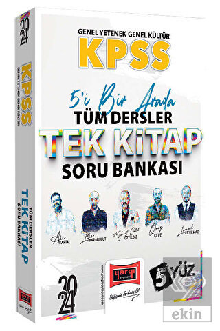 2024 KPSS Lisans GK-GY 5Yüz Ekibi Tüm Dersler Tek