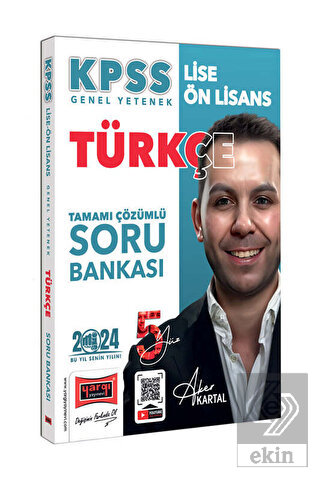 2024 KPSS Lise Ön Lisans 5Yüz Ekibi Türkçe Tamamı