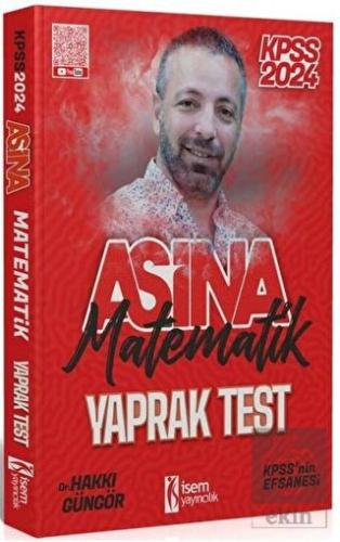2024 KPSS Matematik Aşina Yaprak Test