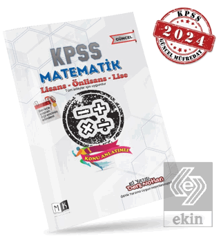 2024 KPSS Matematik El Yazısı Ders Notları Kitabı