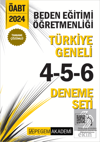 2024 KPSS ÖABT Beden Eğitimi Öğretmenliği Tamamı Çözümlü Türkiye Genel