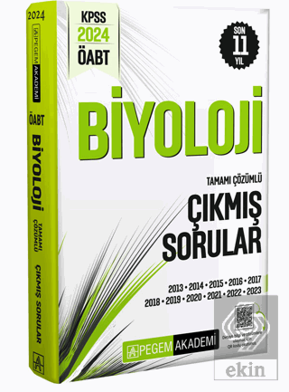 2024 KPSS ÖABT Biyoloji Öğretmenliği Tamamı Çözüml