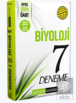 2024 KPSS ÖABT Biyoloji Öğretmenliği Tamamı Çözüml