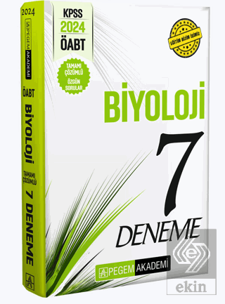 2024 KPSS ÖABT Biyoloji Öğretmenliği Tamamı Çözüml