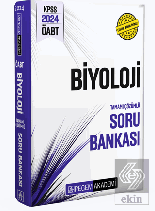 2024 KPSS ÖABT Biyoloji Tamamı Çözümlü Soru Bankas