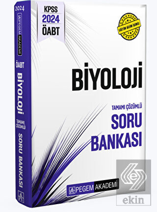 2024 KPSS ÖABT Biyoloji Tamamı Çözümlü Soru Bankas