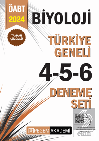 2024 KPSS ÖABT Biyoloji Tamamı Çözümlü Türkiye Geneli 4-5-6 (3lü Denem