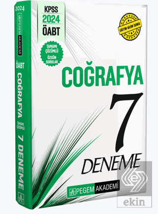 2024 KPSS ÖABT Coğrafya Öğretmenliği Tamamı Çözüml