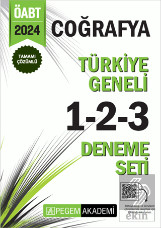 2024 KPSS ÖABT Coğrafya Tamamı Çözümlü Türkiye Gen