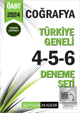 2024 KPSS ÖABT Coğrafya Tamamı Çözümlü Türkiye Geneli 4-5-6 (3lü Denem