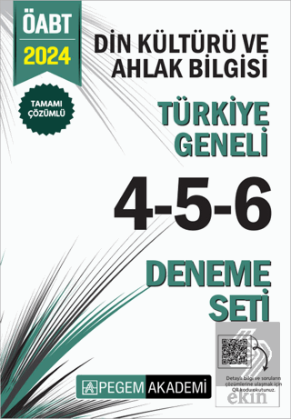 2024 KPSS ÖABT Din Kültürü ve Ahlak Bilgisi Tamamı Çözümlü Türkiye Gen