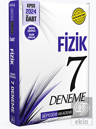 2024 KPSS ÖABT Fizik Öğretmenliği Tamamı Çözümlü 7