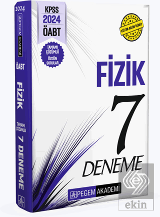 2024 KPSS ÖABT Fizik Öğretmenliği Tamamı Çözümlü 7