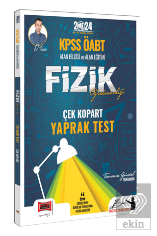 2024 KPSS ÖABT Fizik Öğretmenliği Yaprak Test