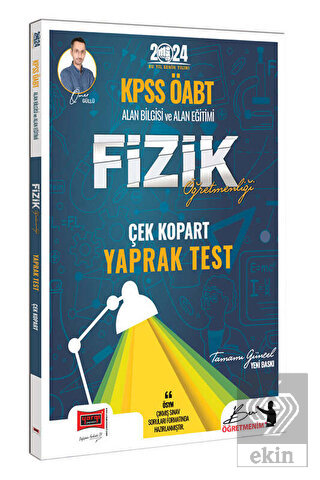 2024 KPSS ÖABT Fizik Öğretmenliği Yaprak Test