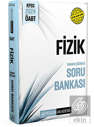 2024 KPSS ÖABT Fizik Tamamı Çözümlü Bankası