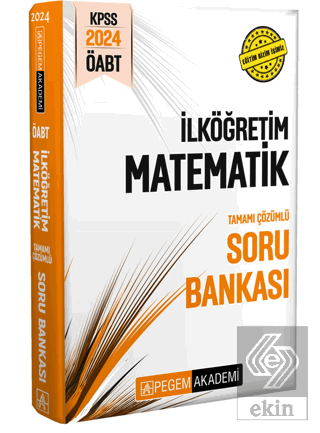2024 KPSS ÖABT İlköğretim Matematik Soru Bankası