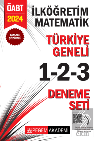 2024 KPSS ÖABT İlköğretim Matematik Tamamı Çözümlü
