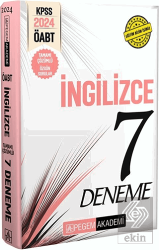 2024 KPSS ÖABT İngilizce Öğretmenliği Tamamı Çözüm