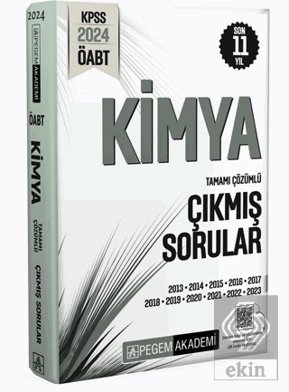 2024 KPSS ÖABT Kimya Tamamı Çözümlü Çıkmış Sorular