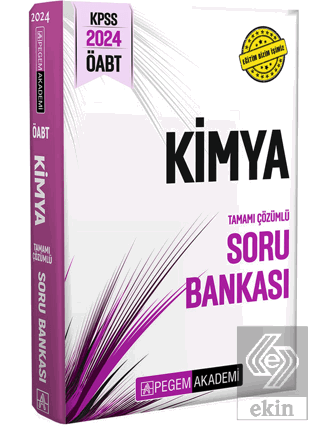 2024 KPSS ÖABT Kimya Tamamı Çözümlü Soru Bankası